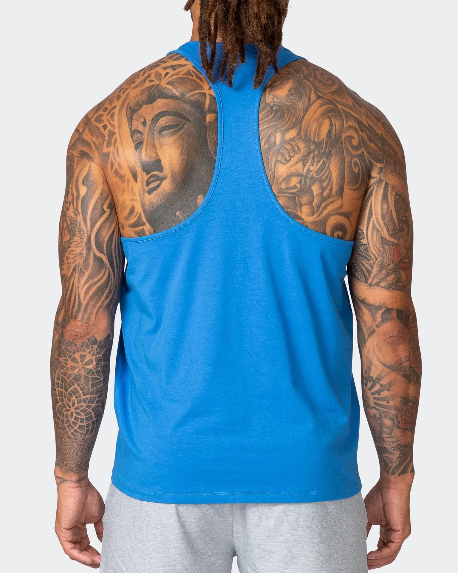 Infinite Y Back Singlet - Bright Cobalt