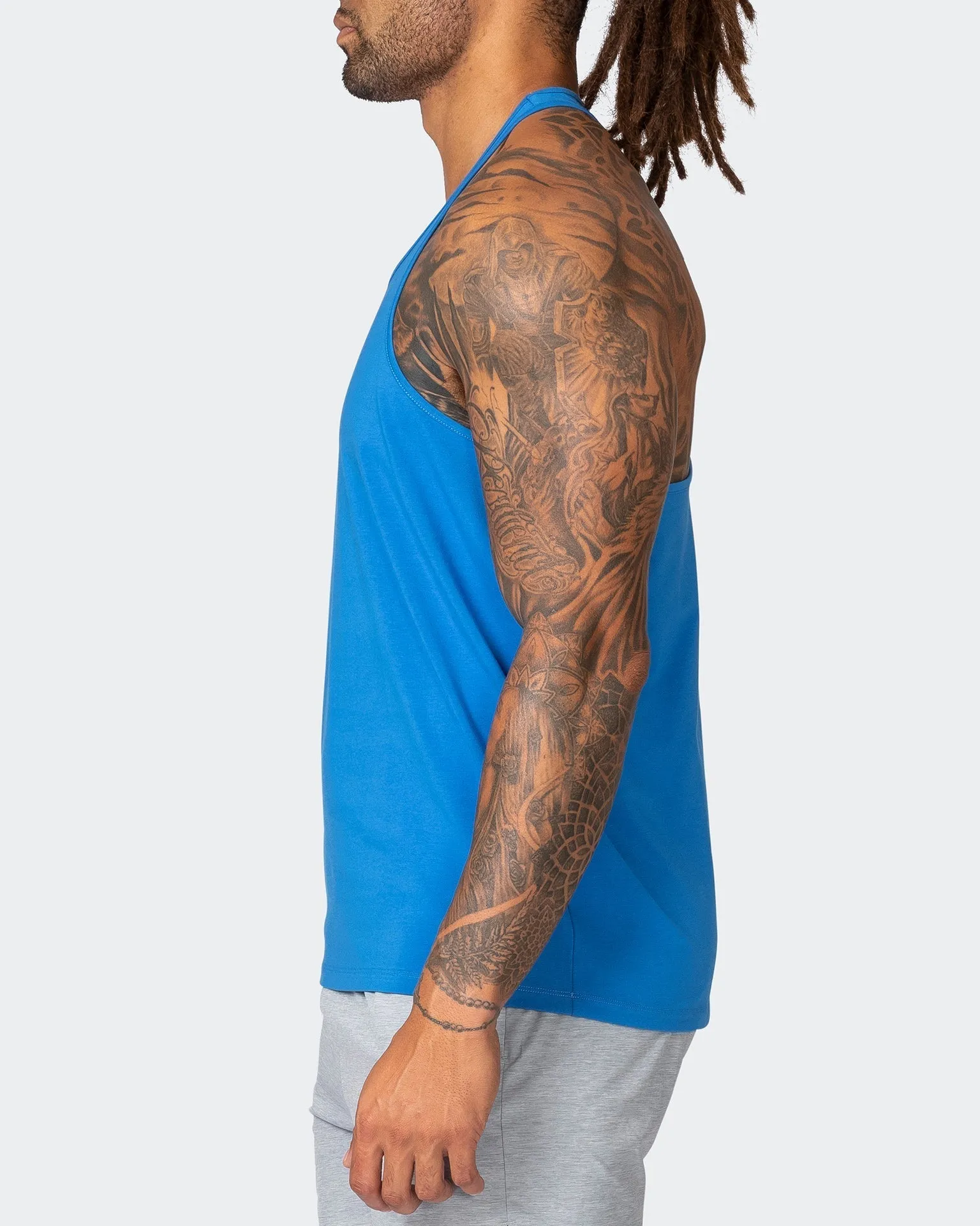 Infinite Y Back Singlet - Bright Cobalt