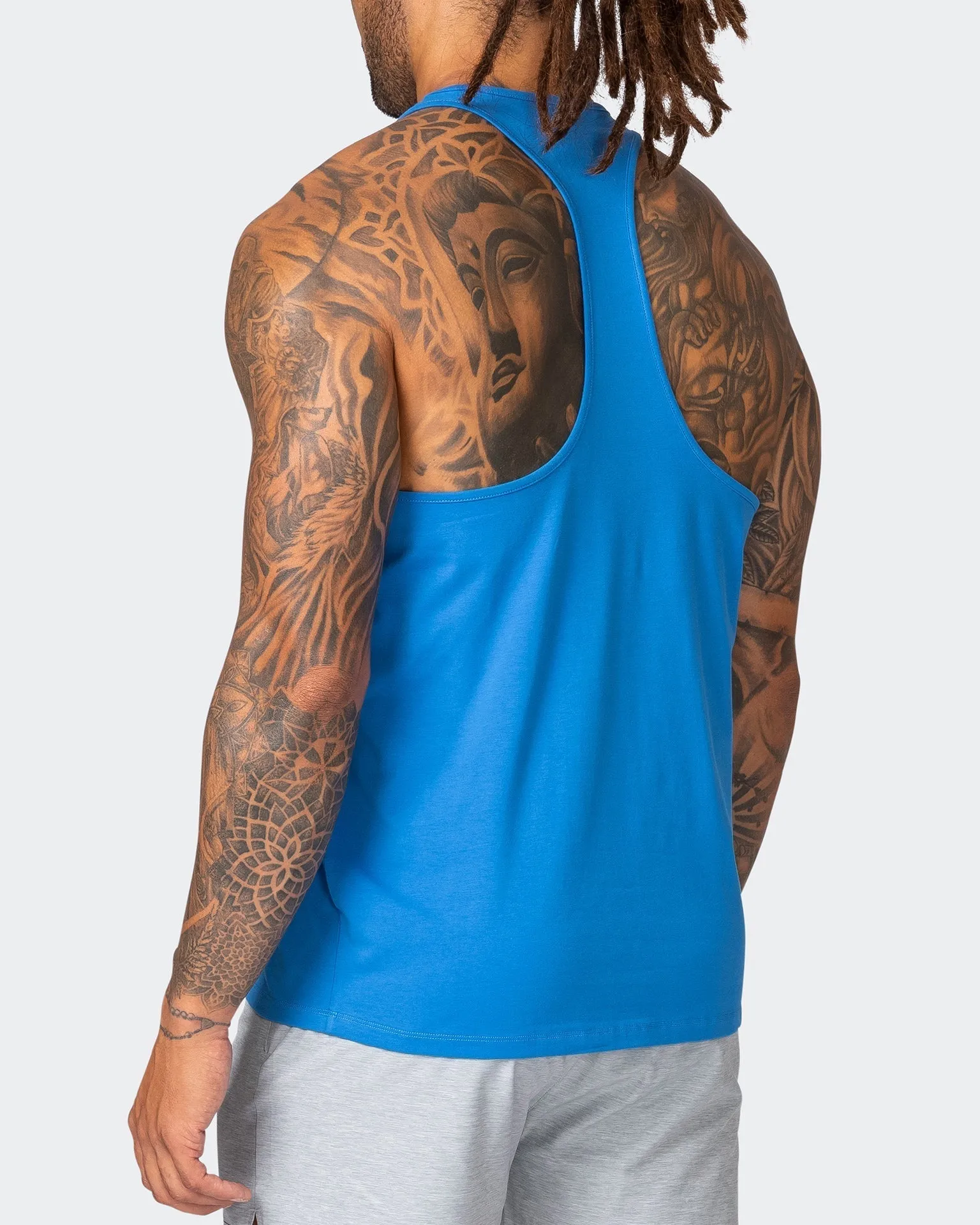 Infinite Y Back Singlet - Bright Cobalt