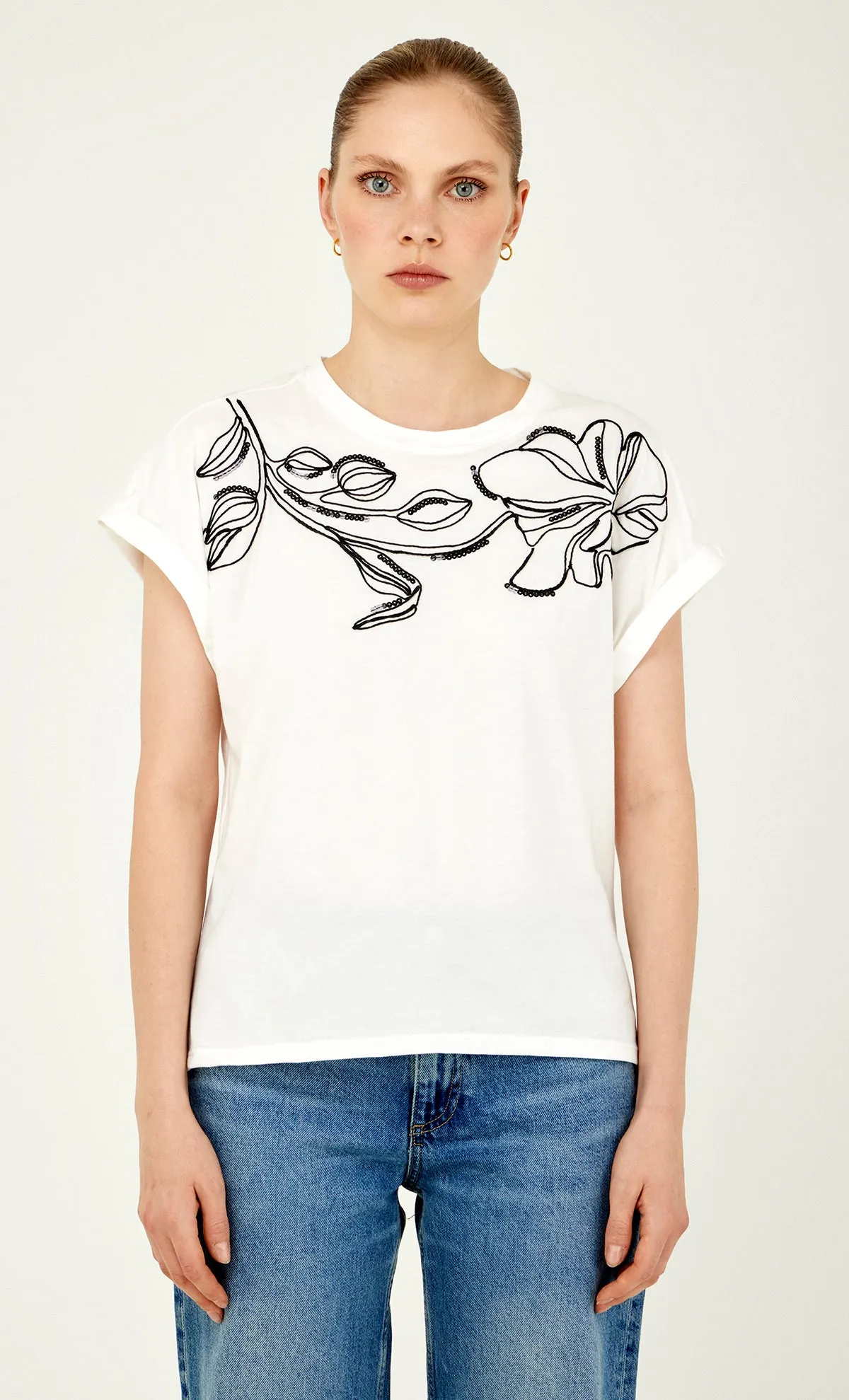 Irem Ivory T-Shirt   Special Gift