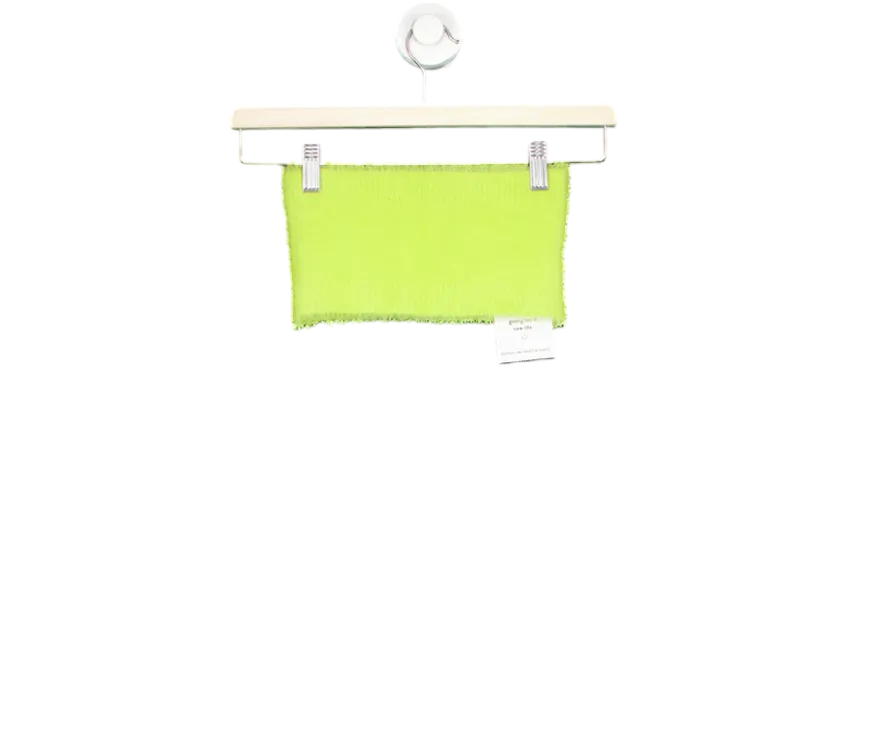 Jacquemus Green Fringe Bandeau Sweater XS