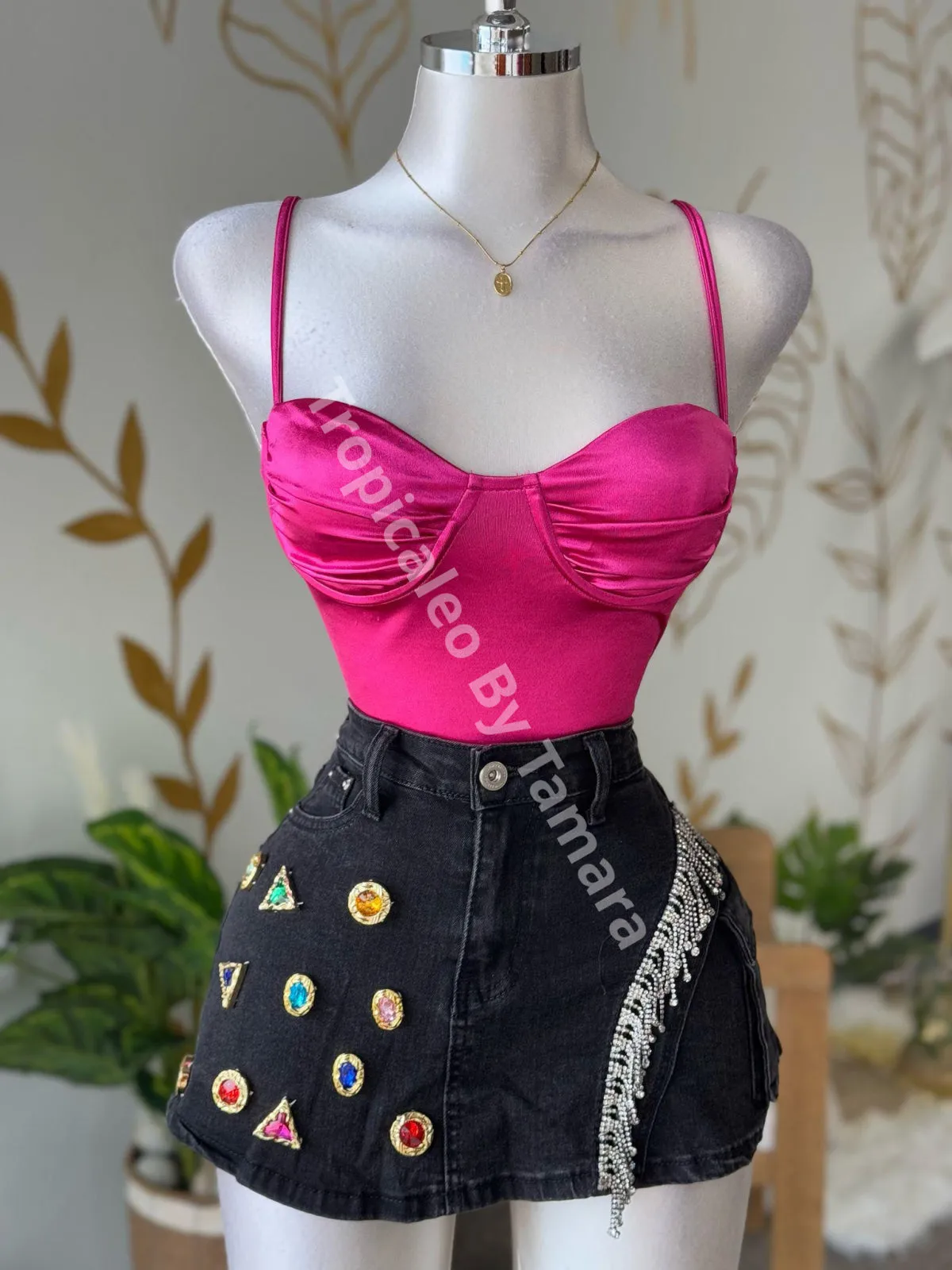 Jeweled Skort