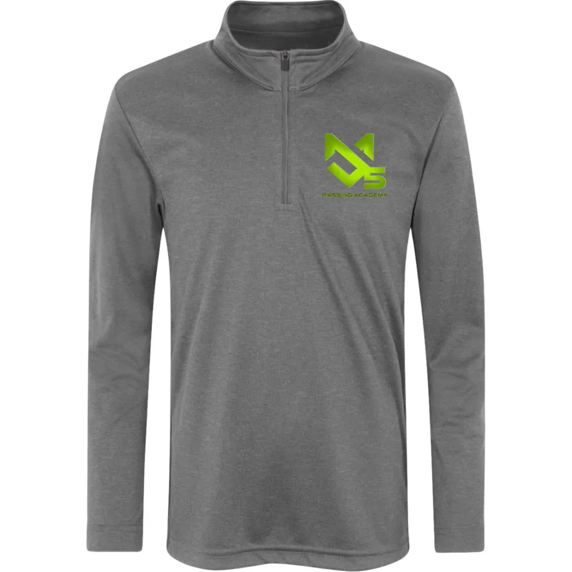 JM5 Youth Quarter-Zip Pullover (Neon Logo)