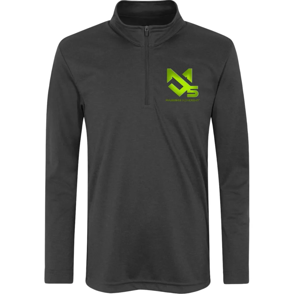 JM5 Youth Quarter-Zip Pullover (Neon Logo)