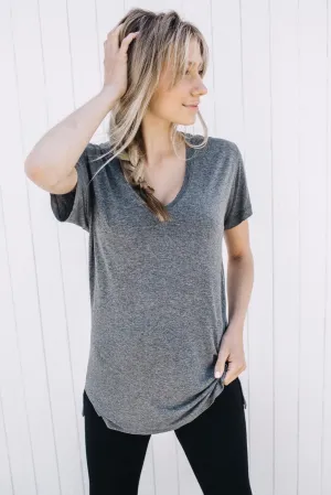 JOAH BROWN Classic V Neck Tee