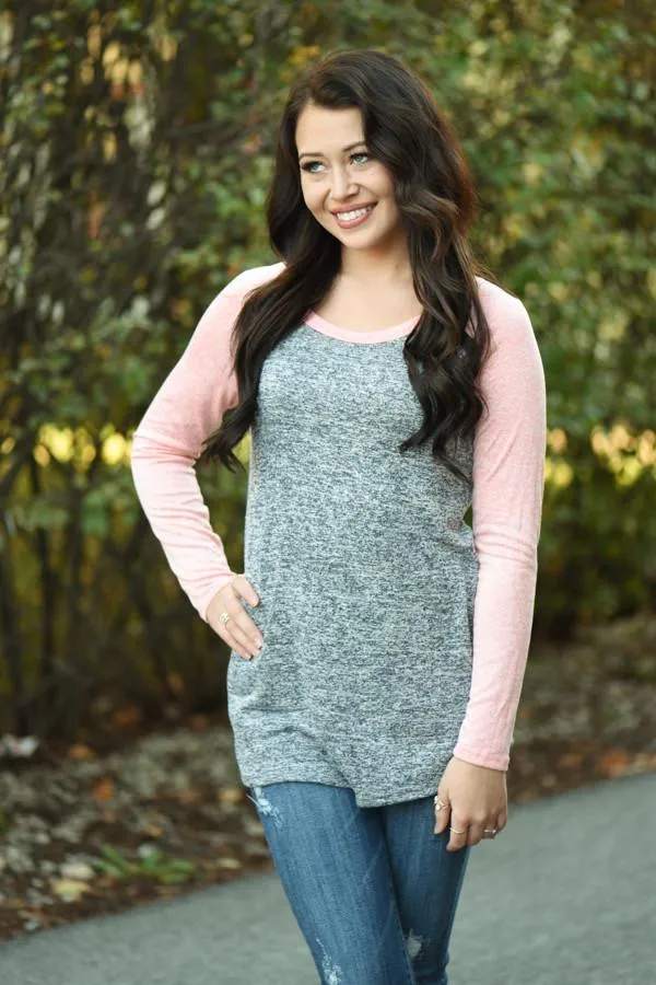 Just Because Top ~ Coral