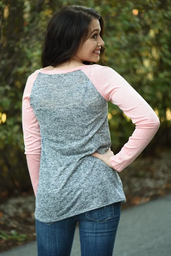 Just Because Top ~ Coral
