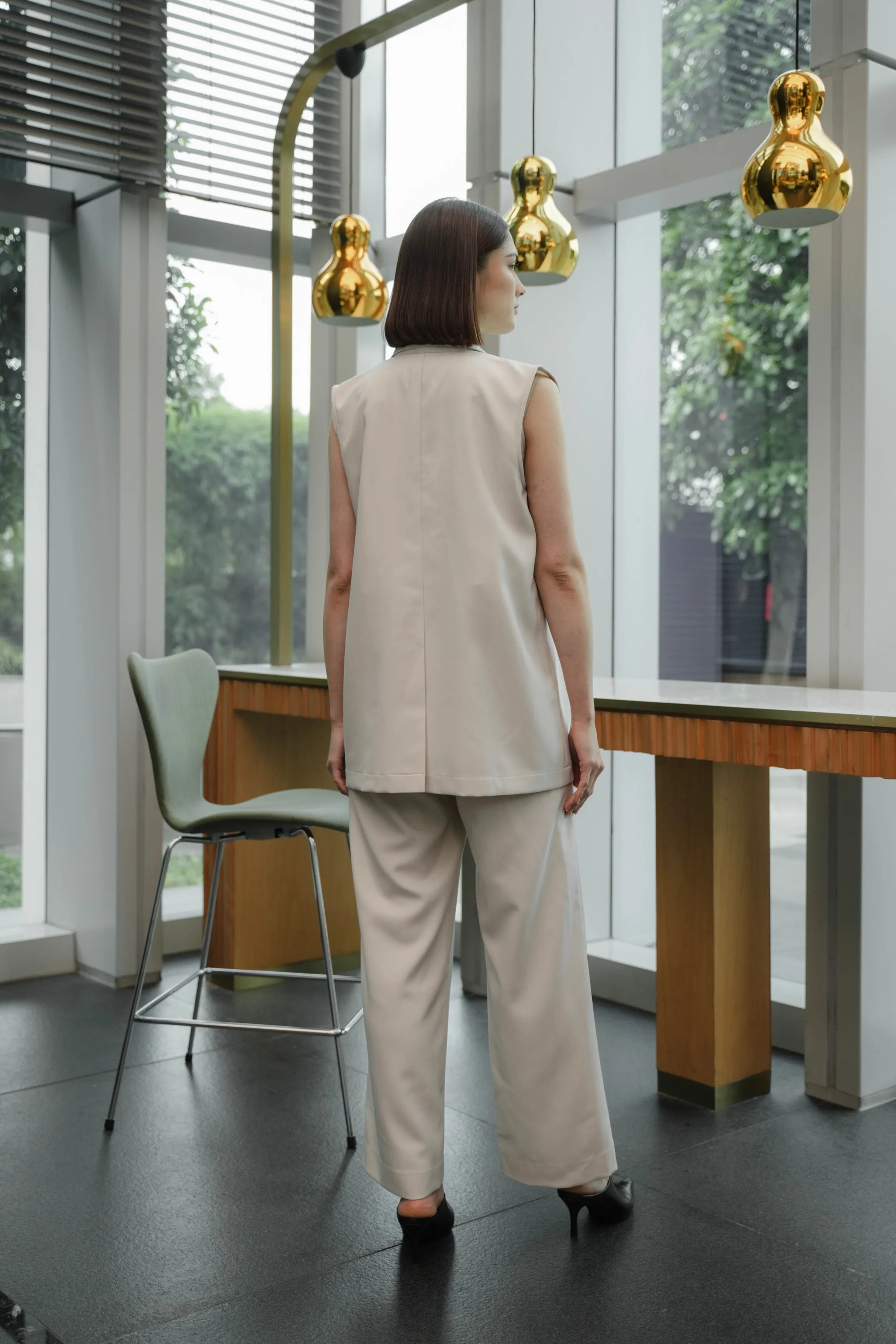 KANA BLAZER IN HONEYDOE