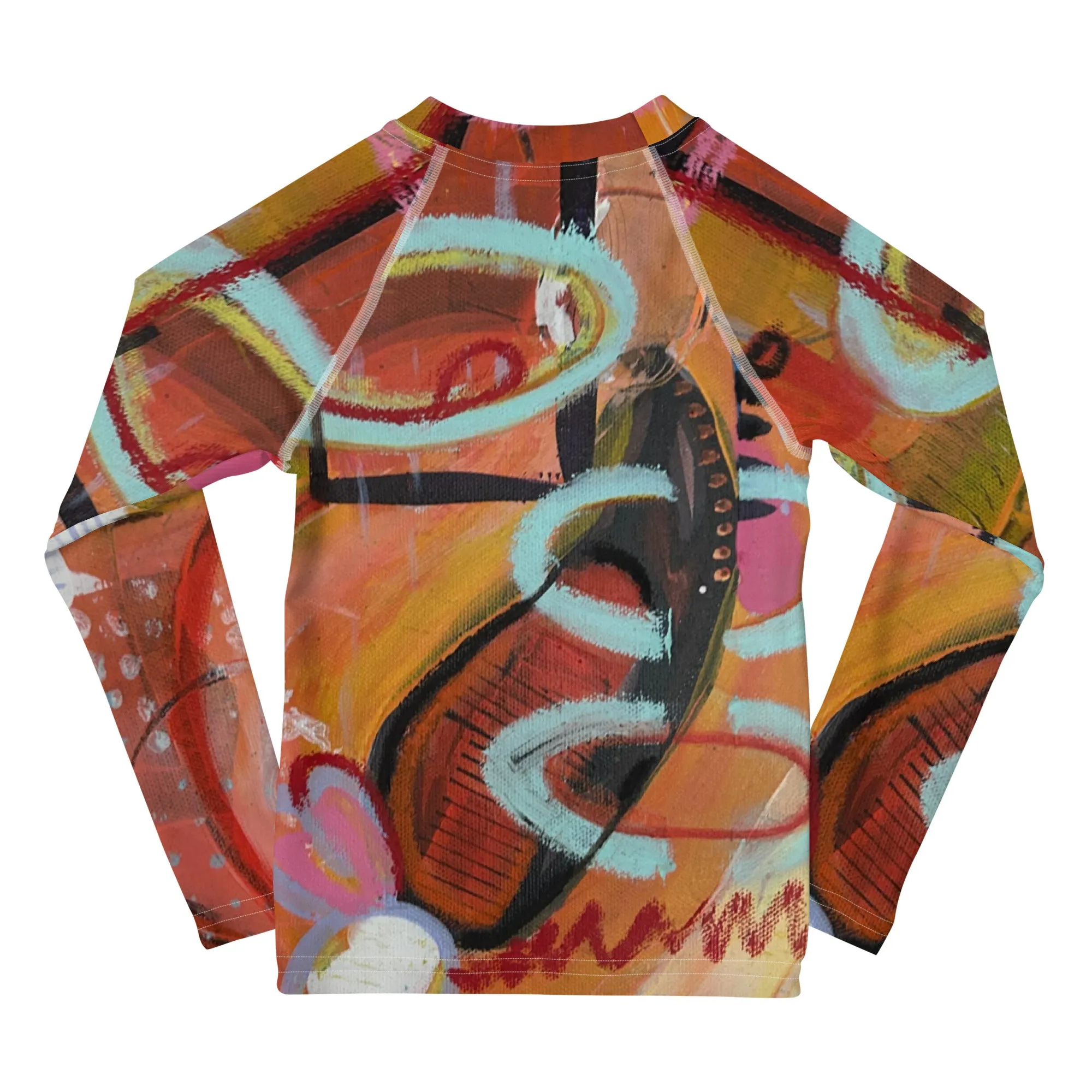 Kids Rash Guard "Circles in the Sand"