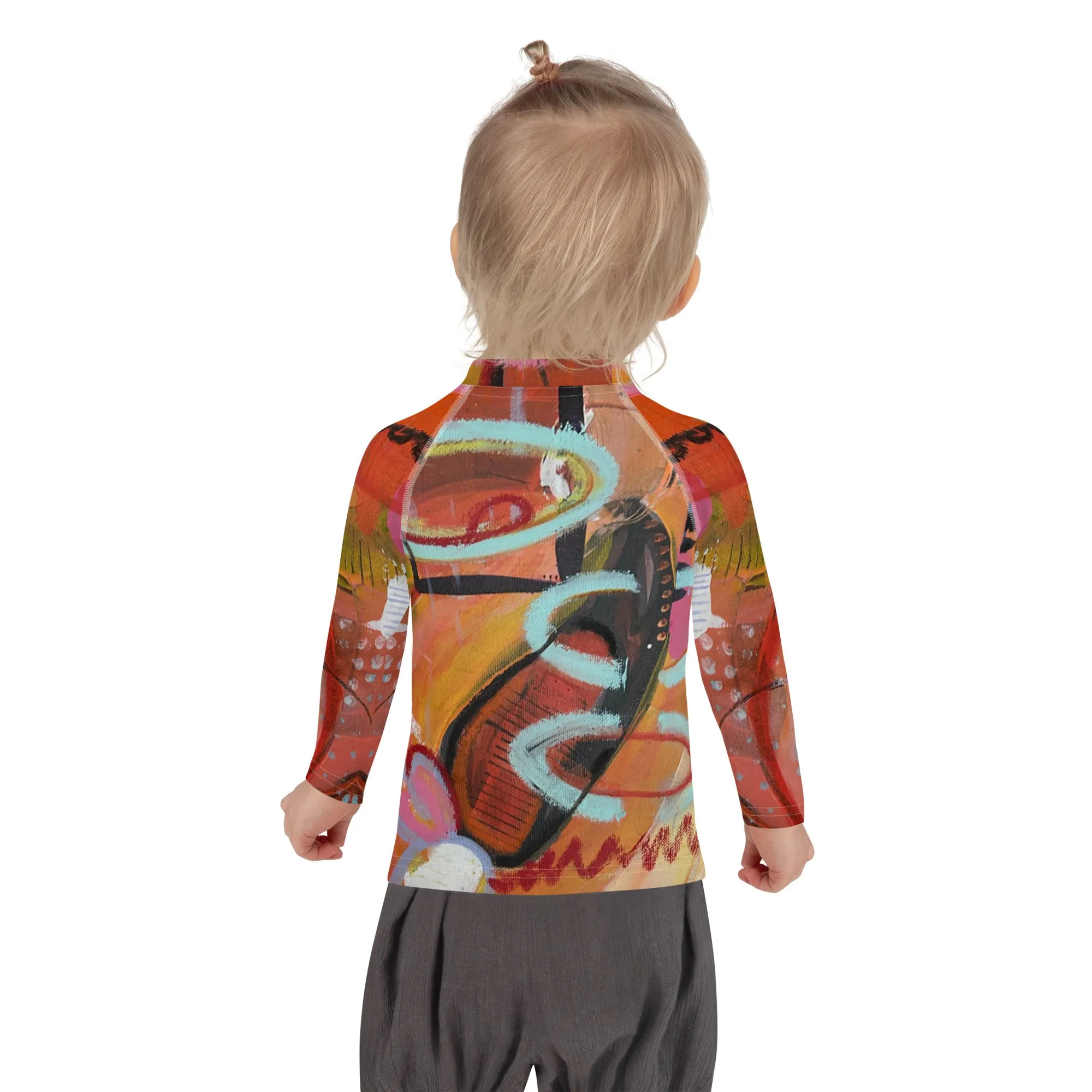 Kids Rash Guard "Circles in the Sand"