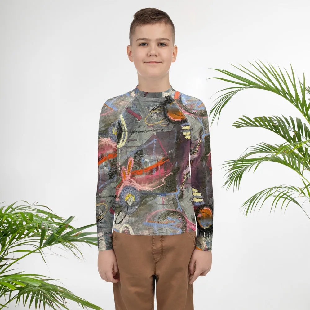 Kids Rash Guard "Crazy Town"