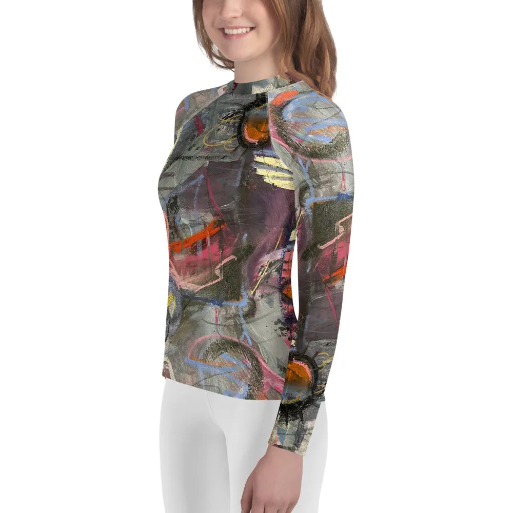Kids Rash Guard "Crazy Town"