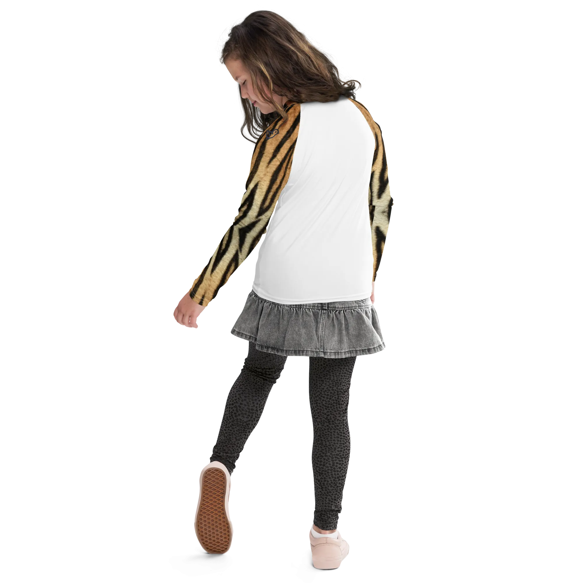 Kids Rash Guard - Tiger Print 8-20