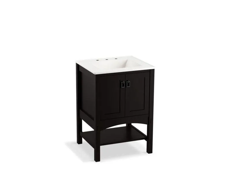 KOHLER K-99552-1WA Marabou 24" bathroom vanity cabinet with 2 doors