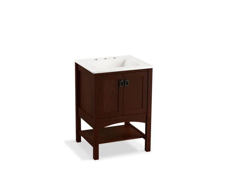 KOHLER K-99552-1WA Marabou 24" bathroom vanity cabinet with 2 doors