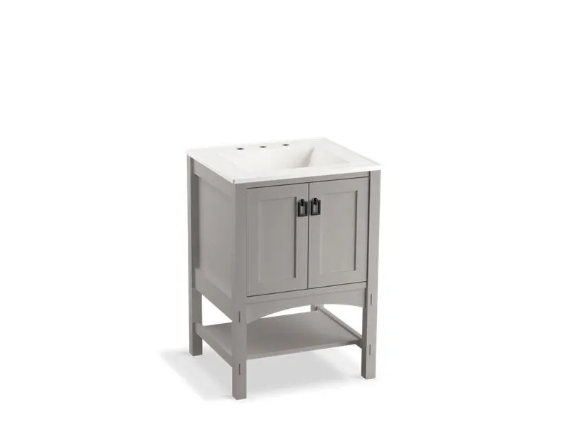 KOHLER K-99552-1WA Marabou 24" bathroom vanity cabinet with 2 doors
