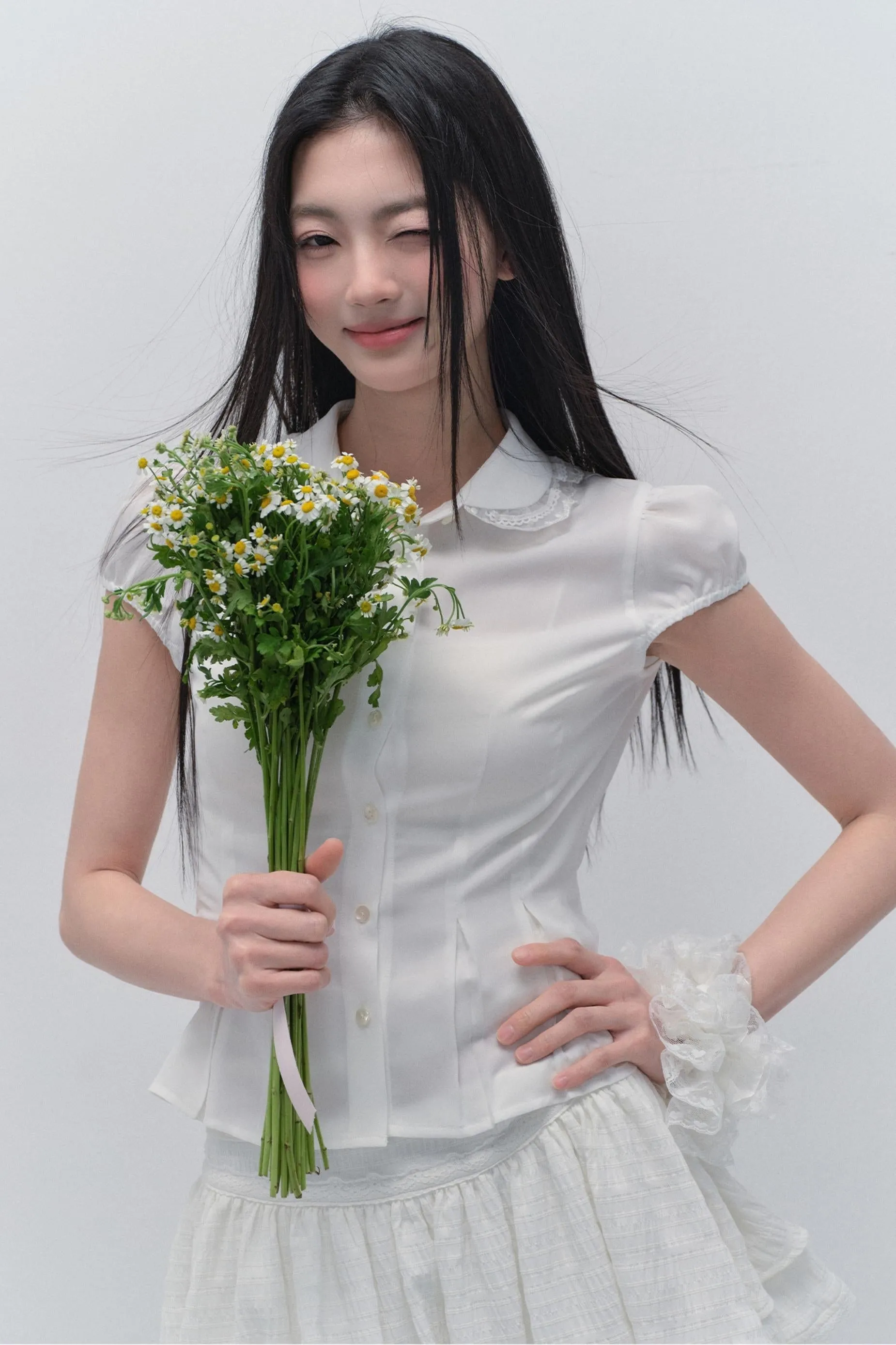 Korean Chic Layered Camisole Top Set-Up