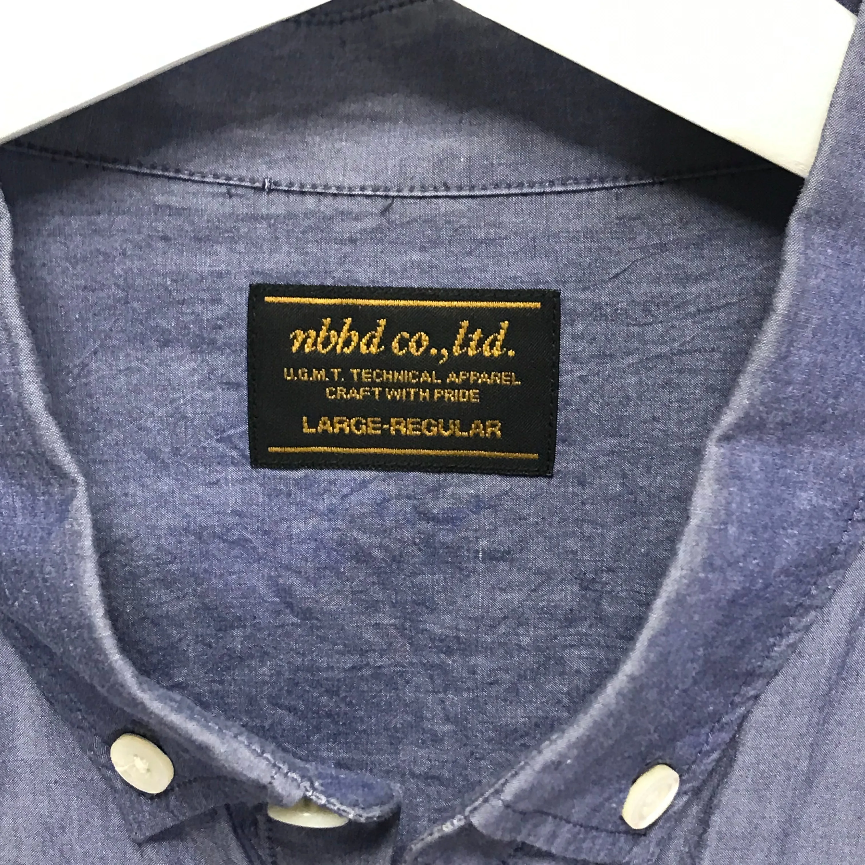 [L] Neighborhood 13AW Classic C-Shirt Blue