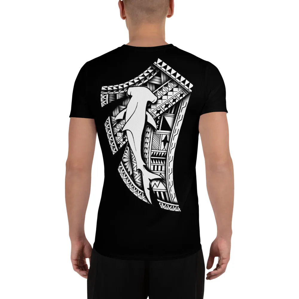 Leo Pugram Tattoo Style All-Over Print Men's Athletic T-Shirt