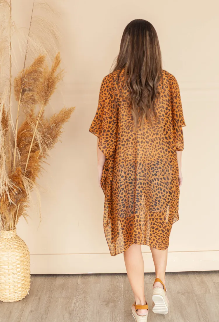 Leopard Kimono