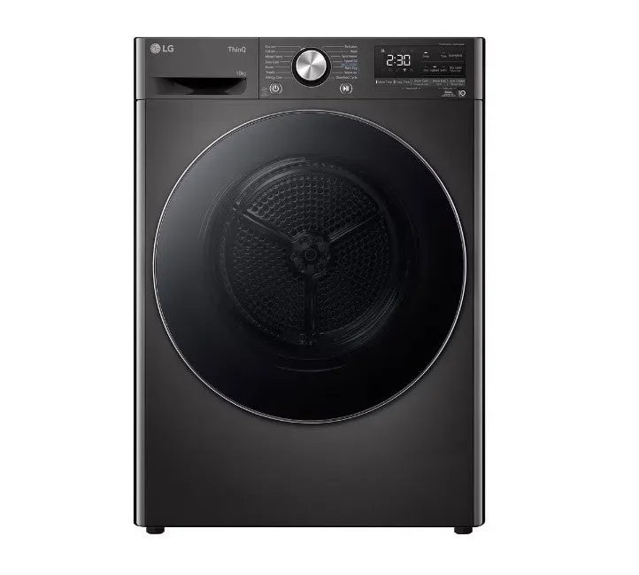 LG 10kg Dual Inverter Heat Pump Dryer in Black Finish  RH10V9ZV2W.BPBQESA