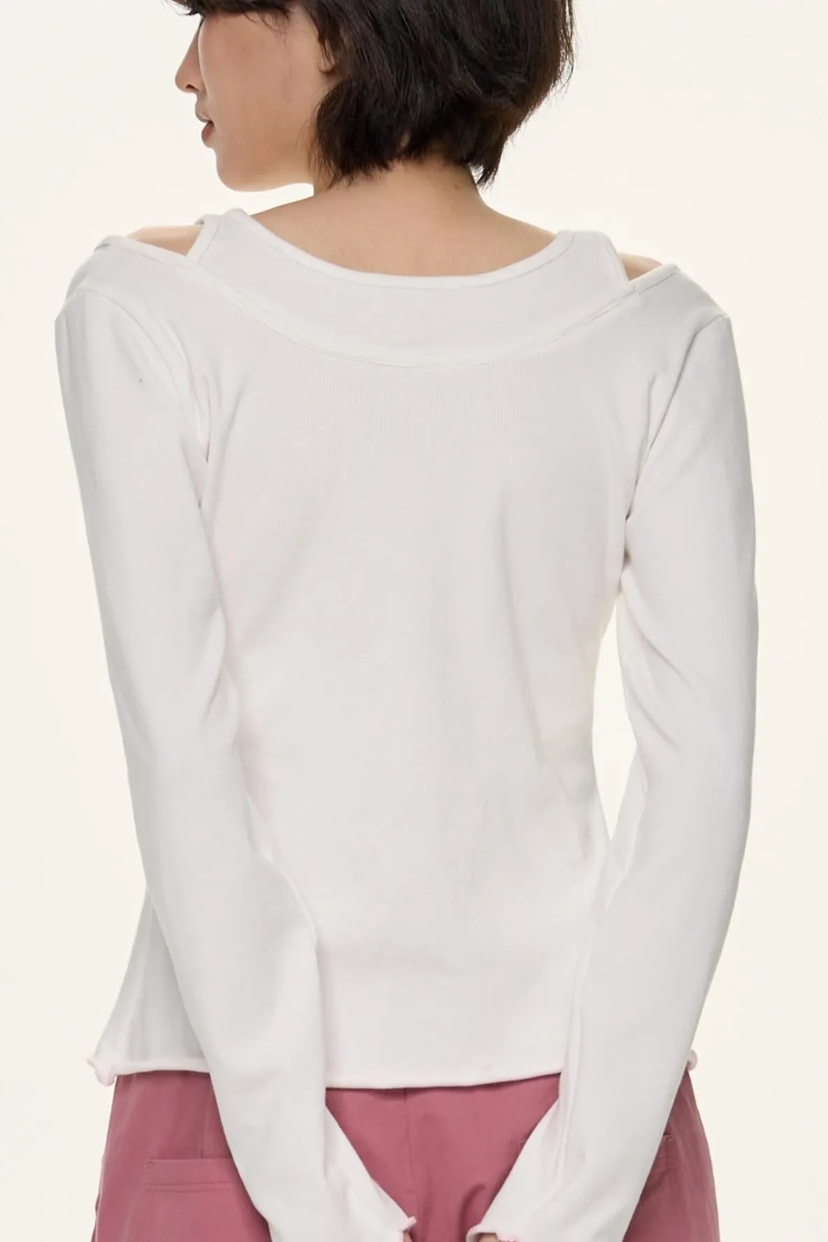 Lilac Layered Top