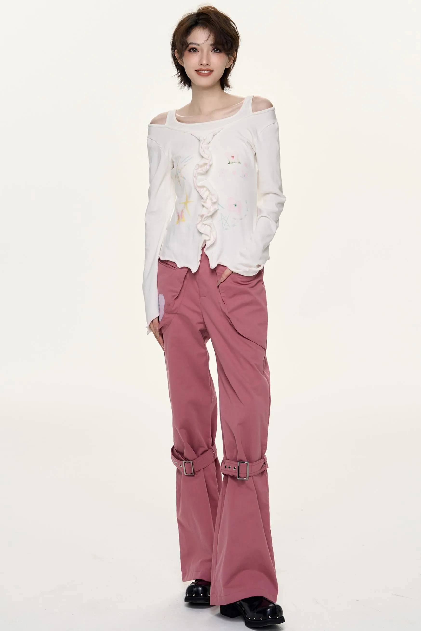 Lilac Layered Top