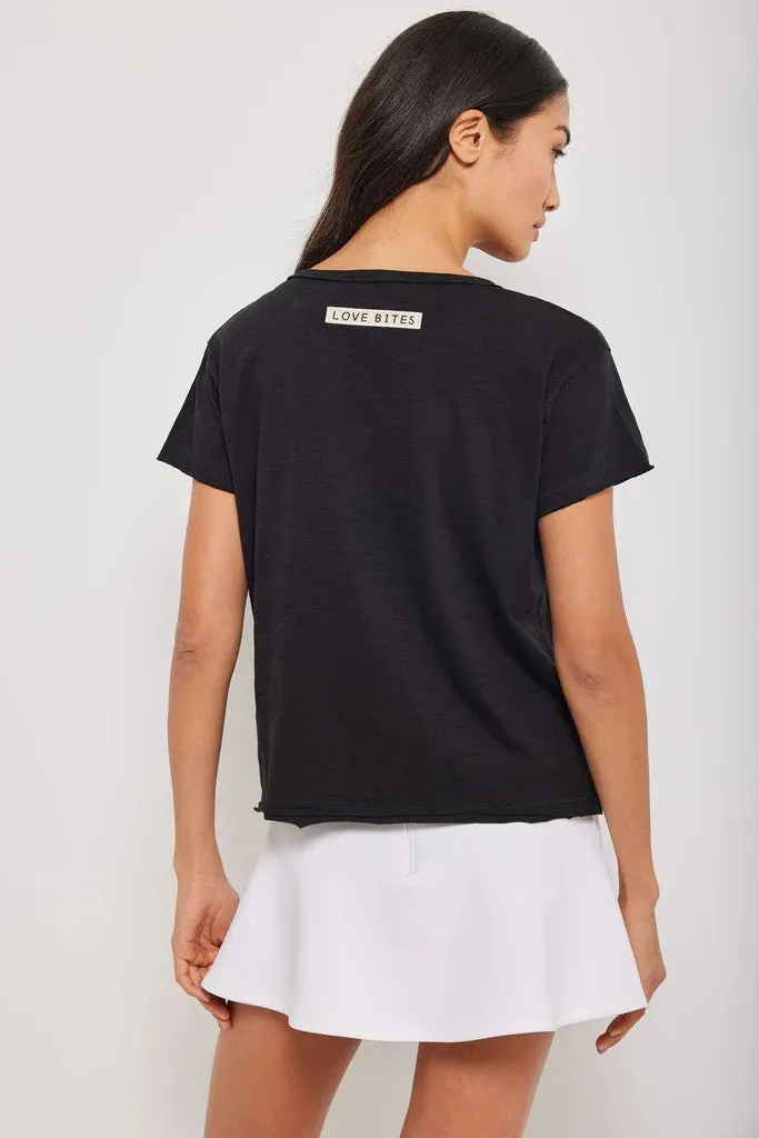 Lisa Todd Love Bites Tee Black