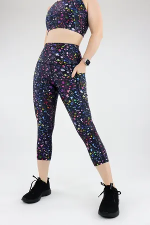 Little Leaves - Dynamic Active - Pocket Capri Leggings