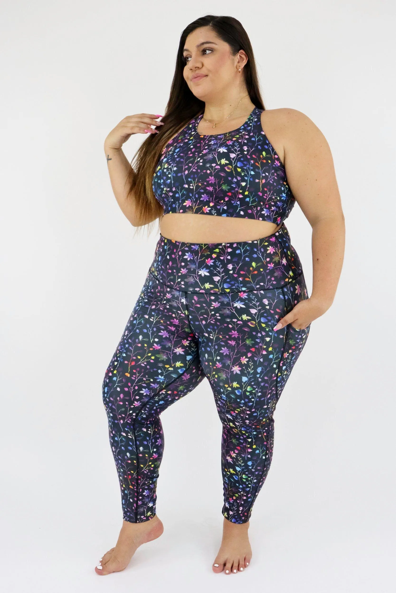 Little Leaves - Dynamic Active - Pocket Full Leggings