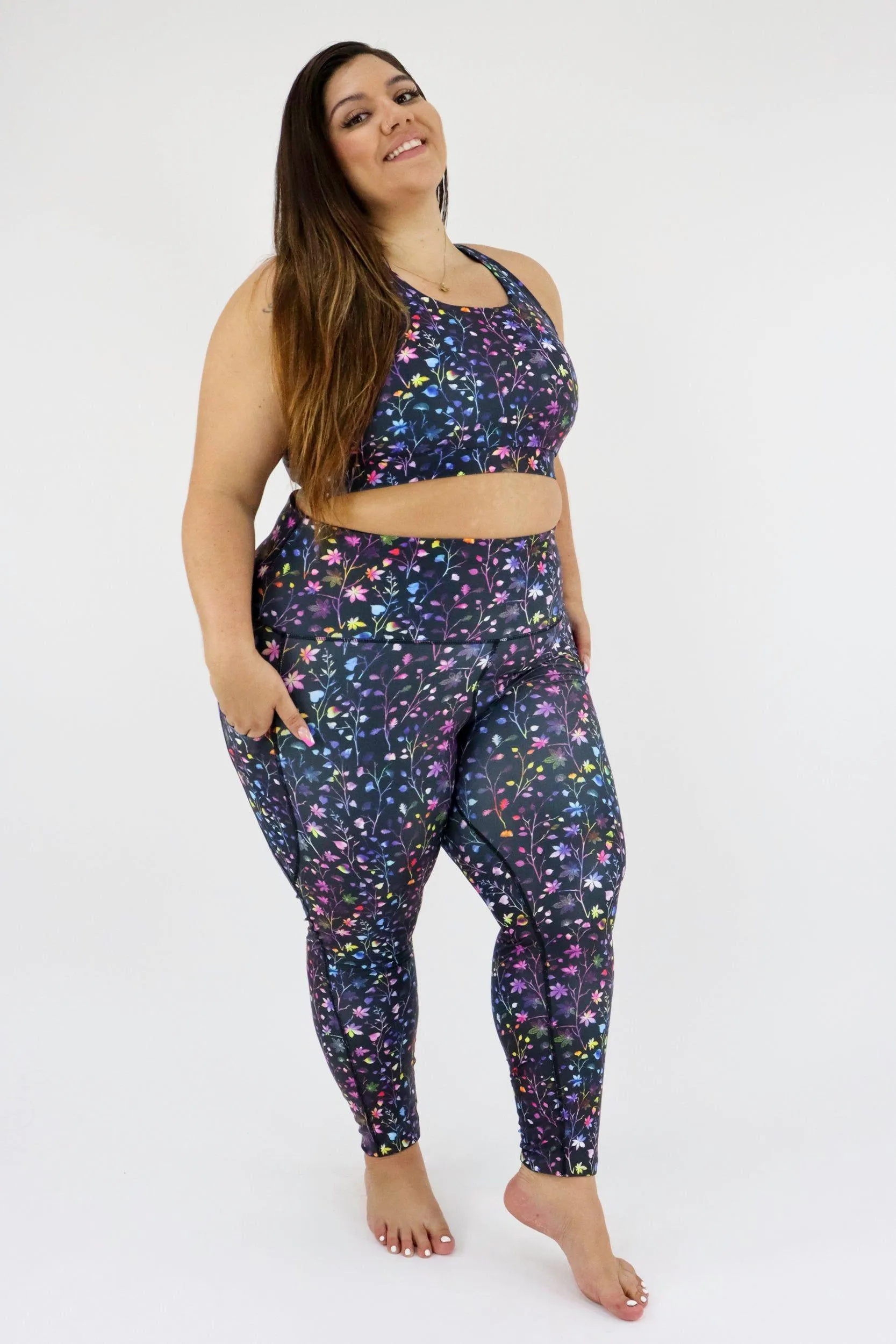 Little Leaves - Dynamic Active - Pocket Full Leggings