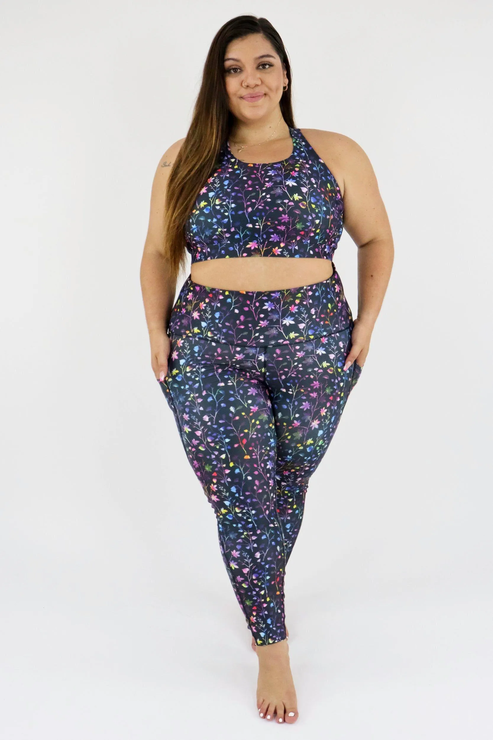 Little Leaves - Dynamic Active - Pocket Full Leggings