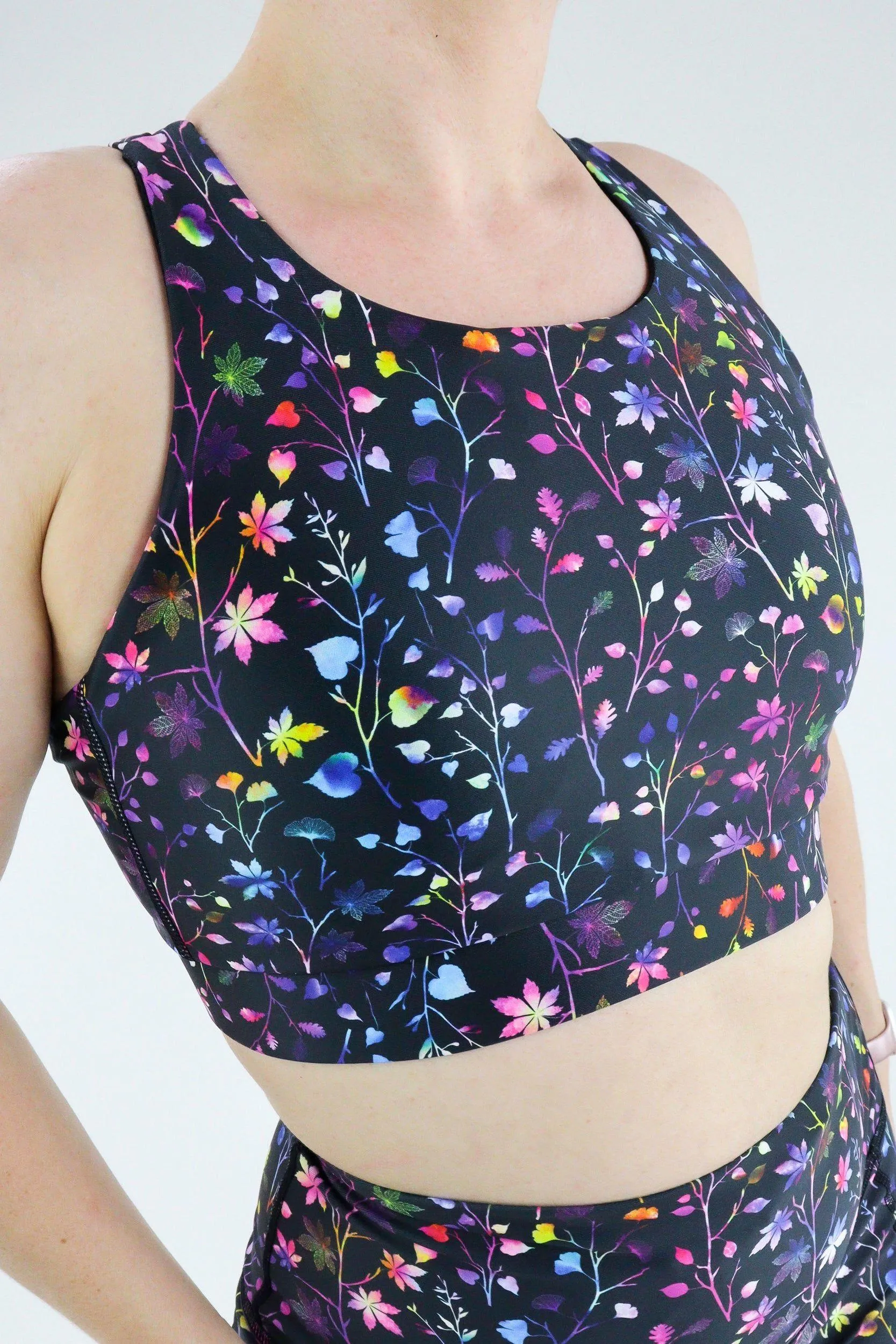 Little Leaves - Dynamic Active - Strappy Back Crop Top