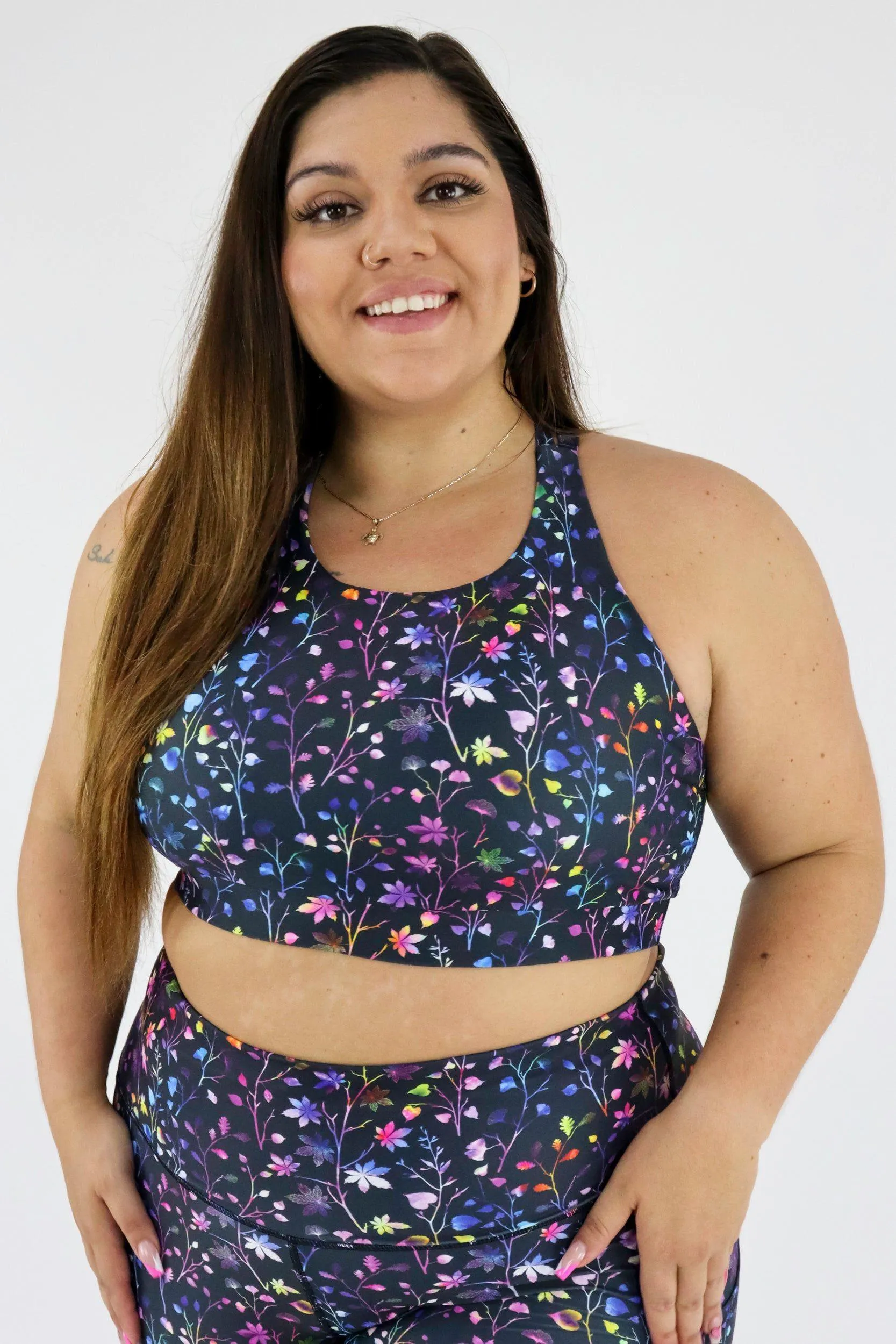 Little Leaves - Dynamic Active - Strappy Back Crop Top