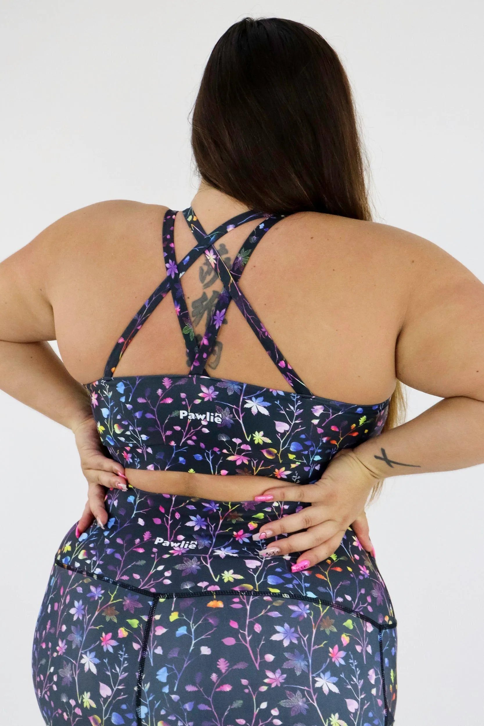 Little Leaves - Dynamic Active - Strappy Back Crop Top