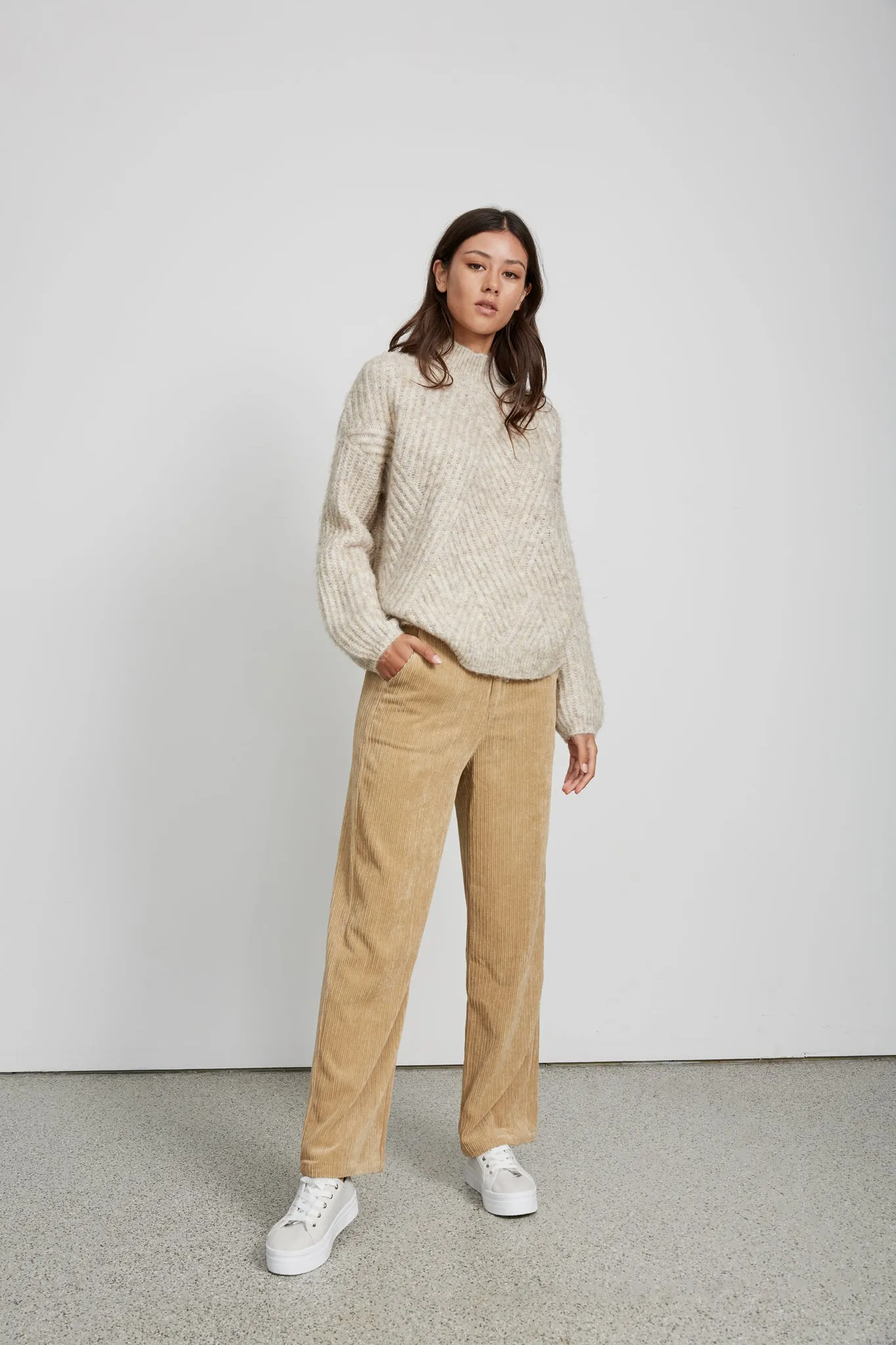 Little Lies Audrey Sweater (Natural)