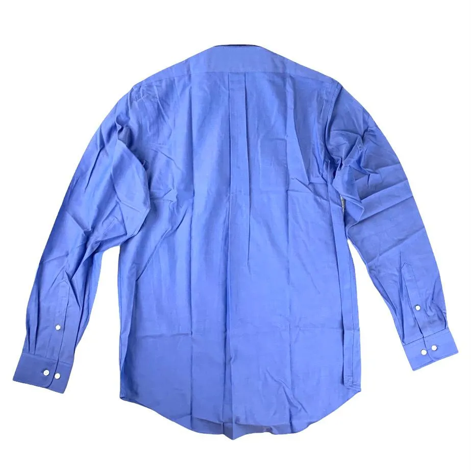 Long Sleeve Button-Down Classic Fit Blue Men's Shirt
