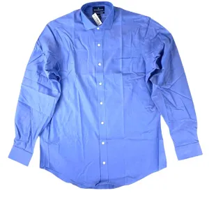 Long Sleeve Button-Down Classic Fit Blue Men's Shirt