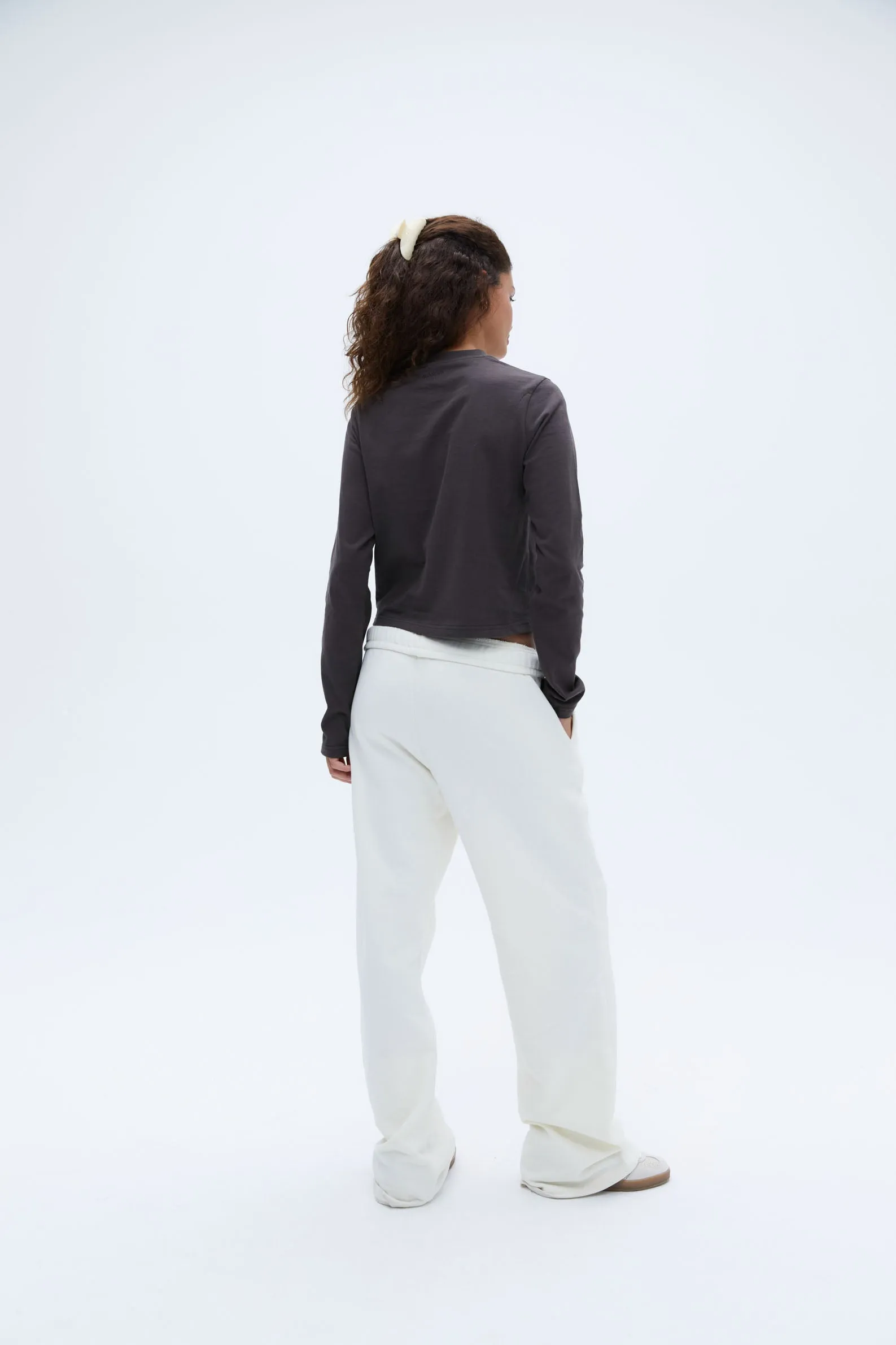 Long Sleeve Classic T-shirt - Coffee Bean