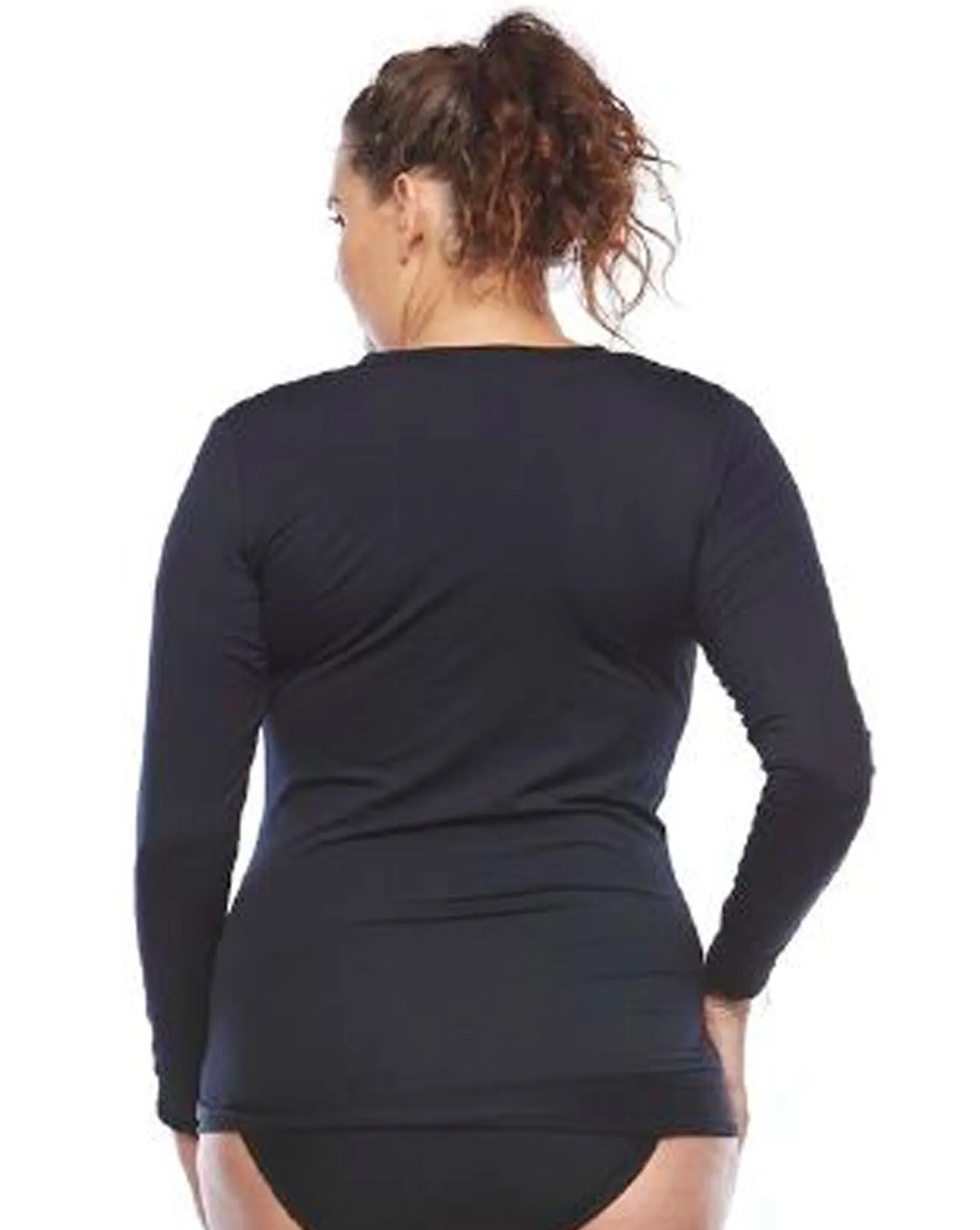 Long Sleeve Rashie - Black