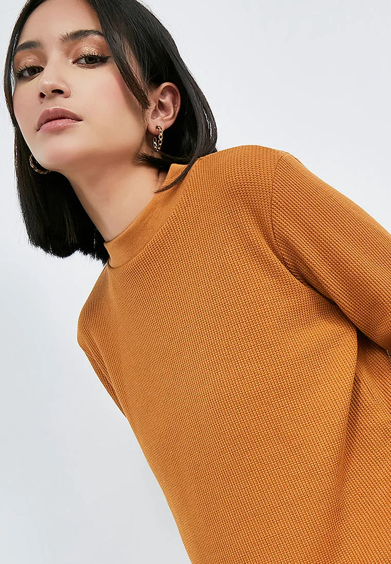 Long Sleeve Waffle T-shirt