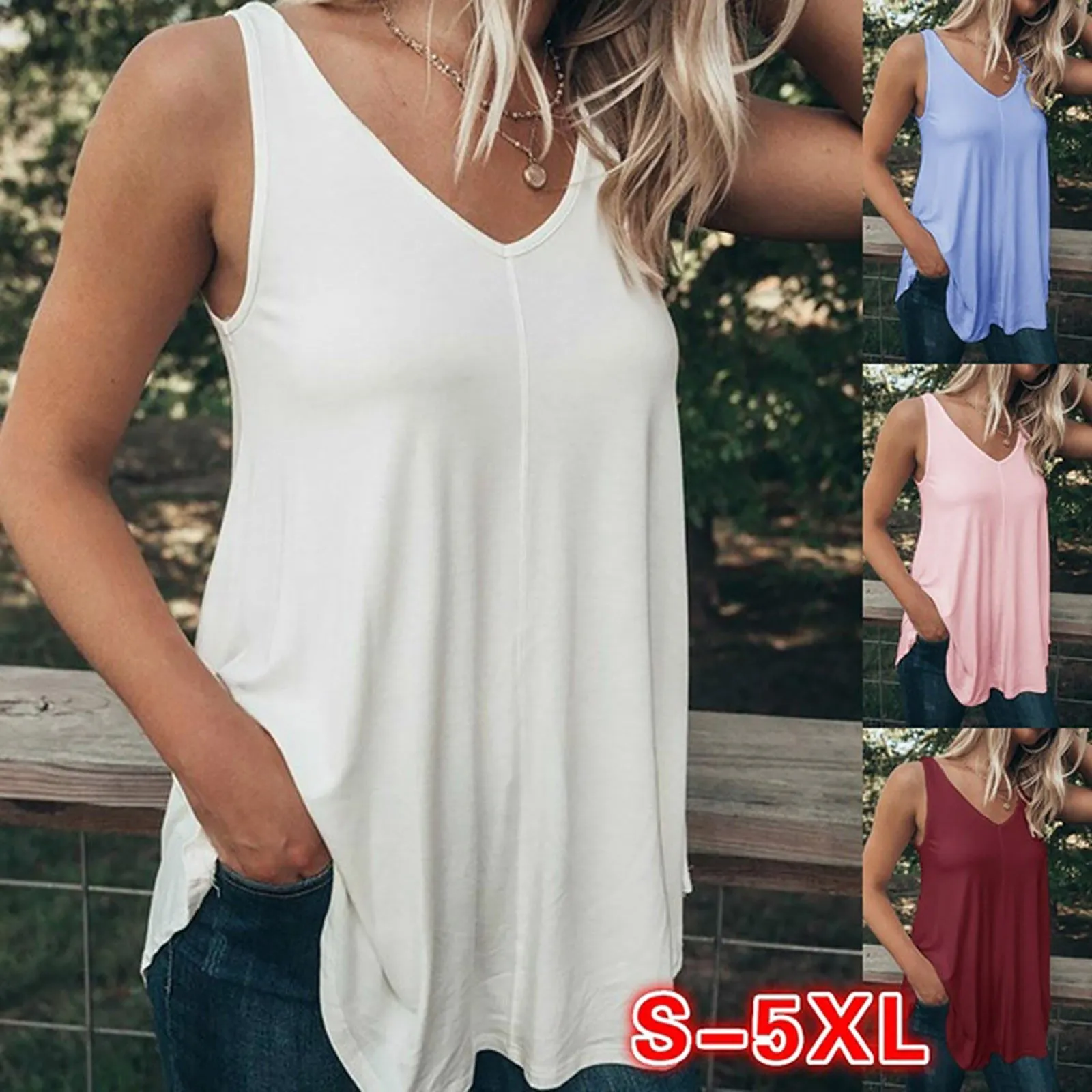 Long Vest Women's Casual Tops