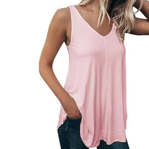 Long Vest Women's Casual Tops