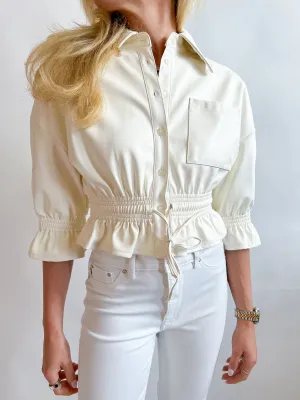 Lucille Smock Waist Top