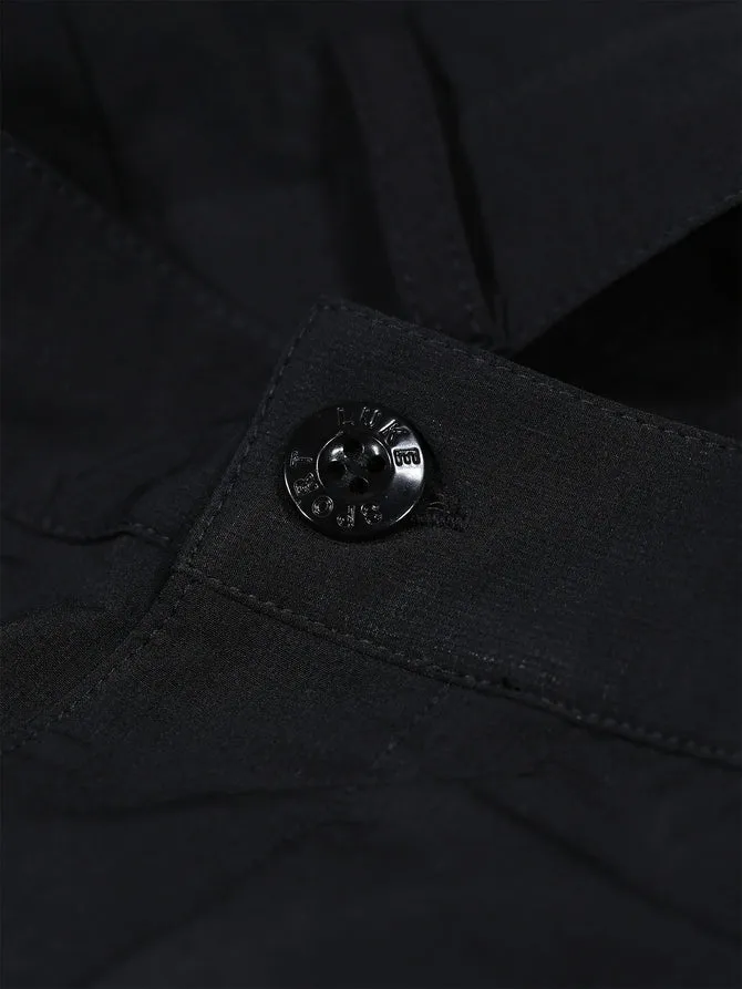 Luke 1977 Wular Cargo Shorts Jet Black