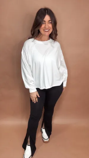 Luxy Mineral Tee in White
