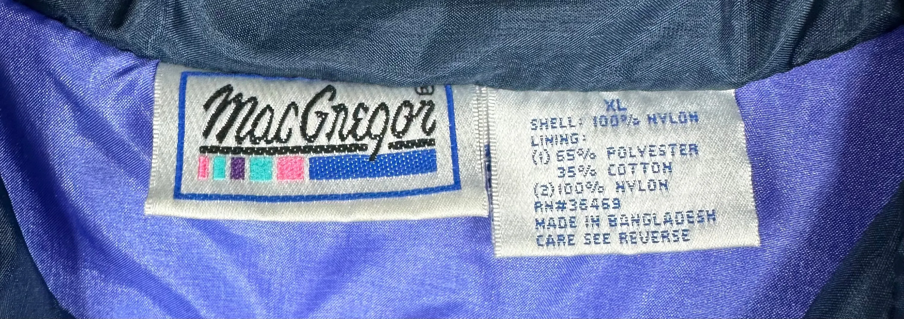 MACGREGOR LAVENDER TRACK TOP - XL