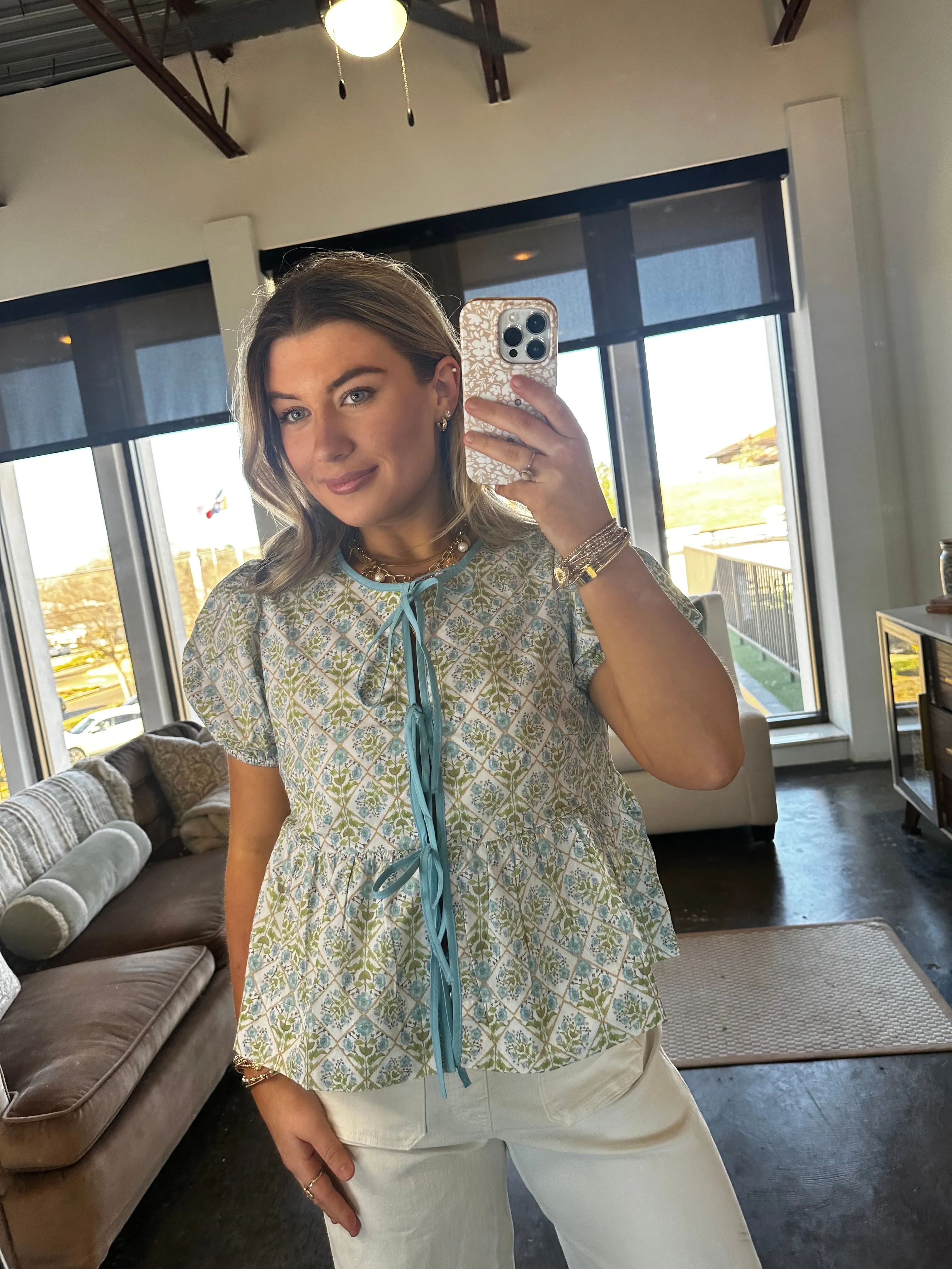 Margot Tie Top