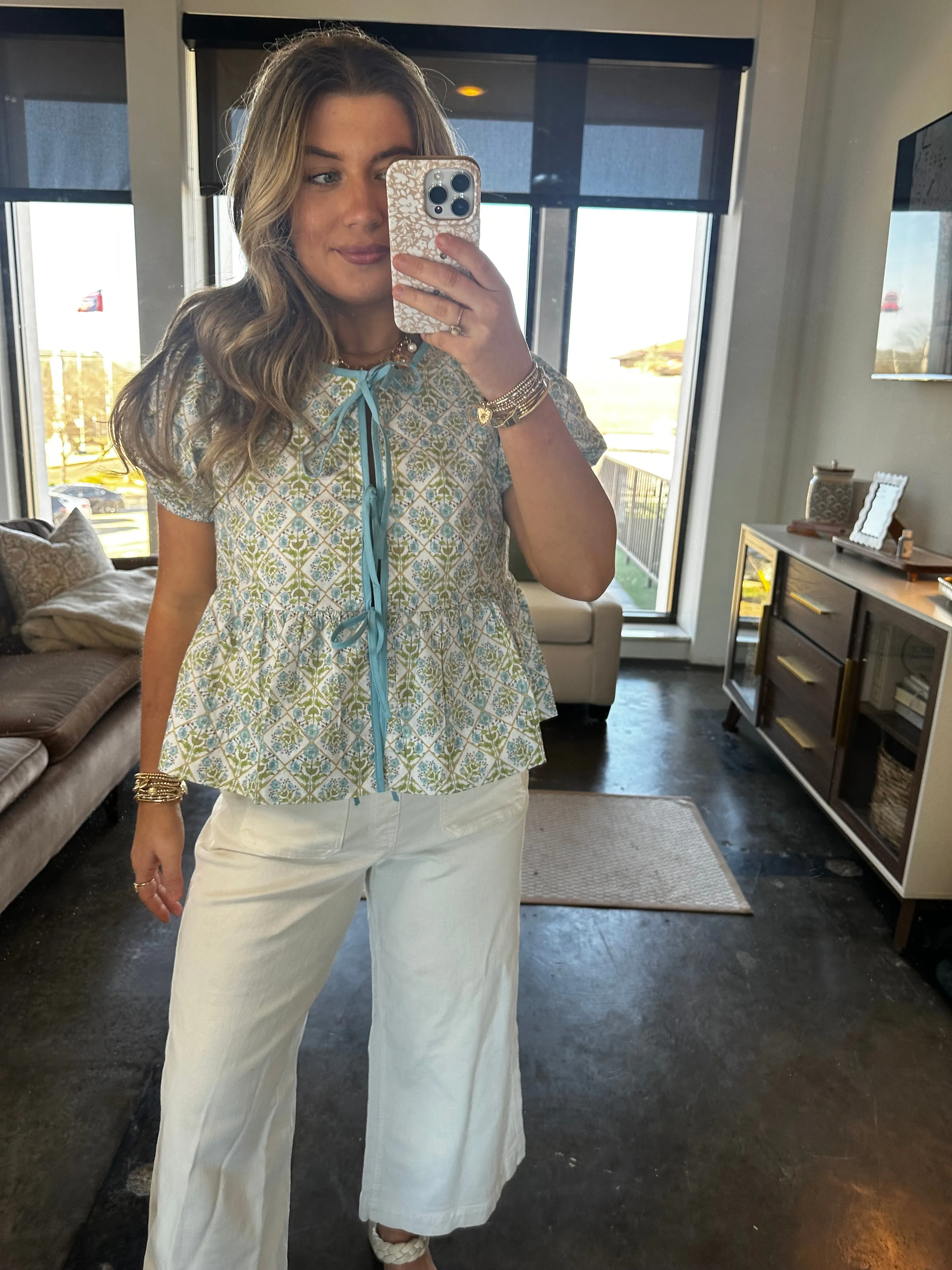 Margot Tie Top