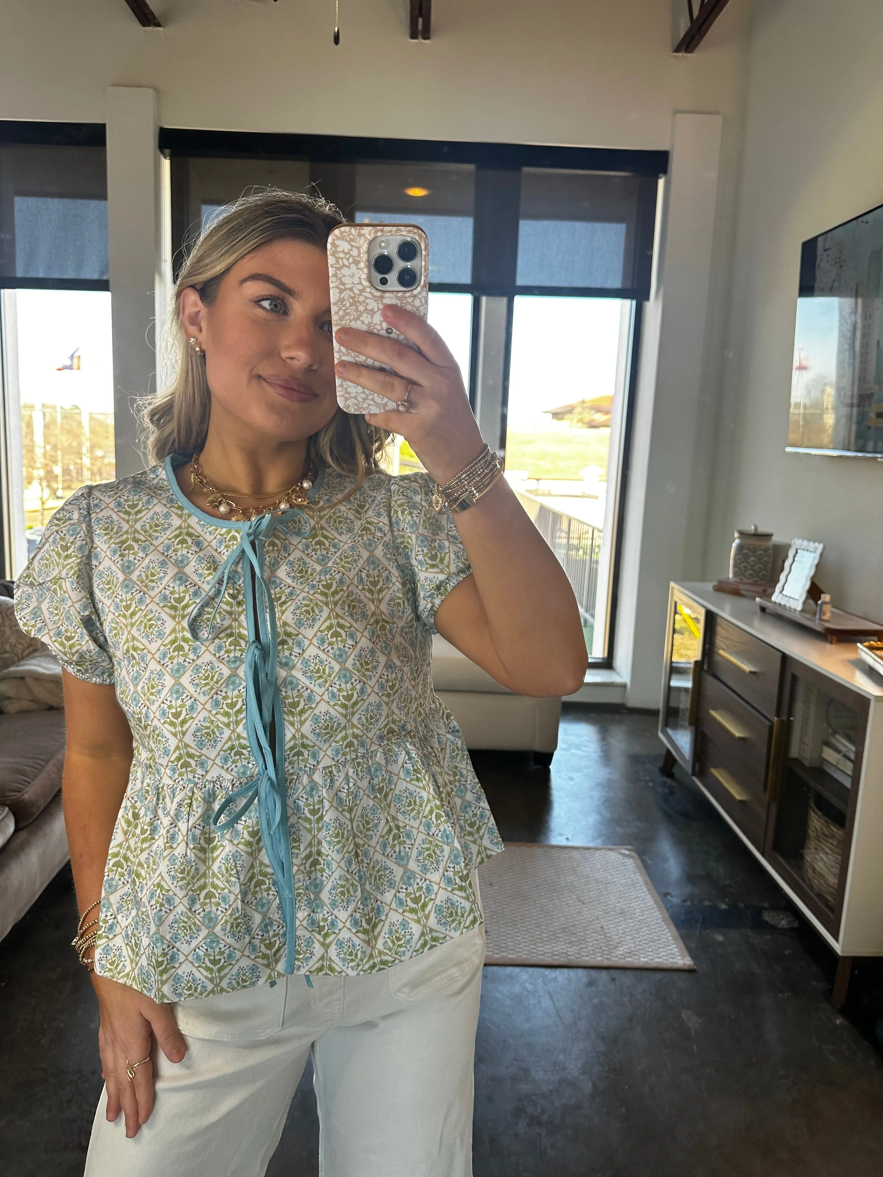 Margot Tie Top